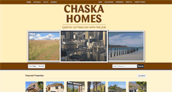 Desktop Screenshot of chaskahomes.co.za