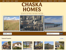 Tablet Screenshot of chaskahomes.co.za